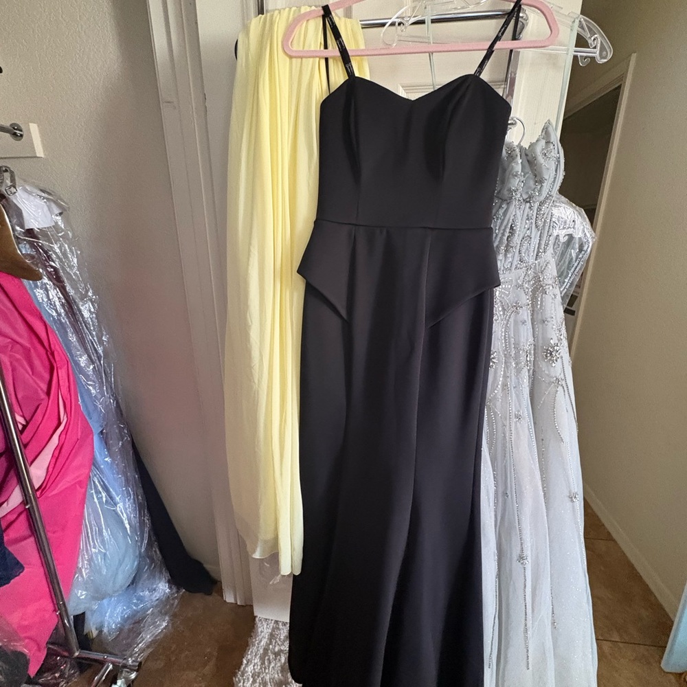 Windsor Black Strapless Dress